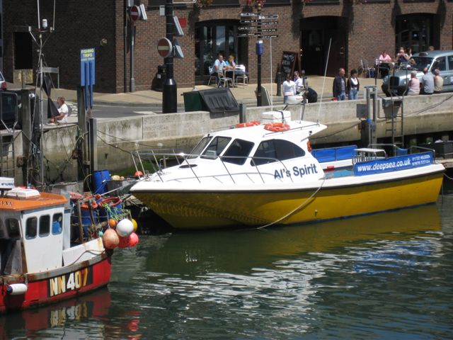 Al's Spirit in Weymouth Harbour